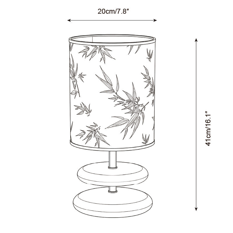 Harvest Glow Wood Table Lamp — product detail 12