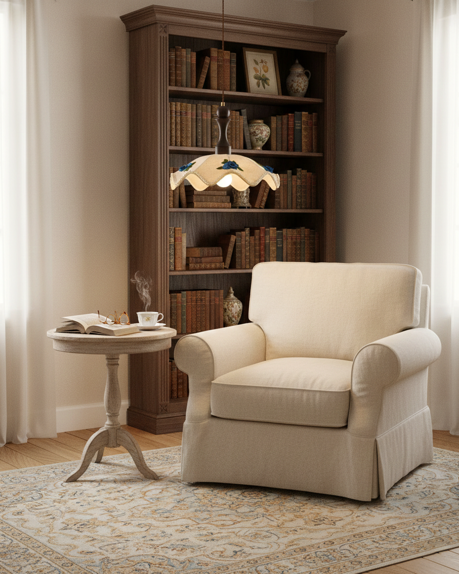 Maribel Wavy Wood Pendant Light — product view 7