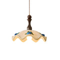 Maribel Wavy Wood Pendant Light — product view 10
