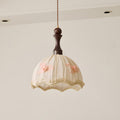 Camélia Wood Pendant Lamp — product view 2