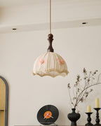 Camélia Wood Pendant Lamp — product view 7