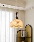 Camélia Wood Pendant Lamp — product view 9