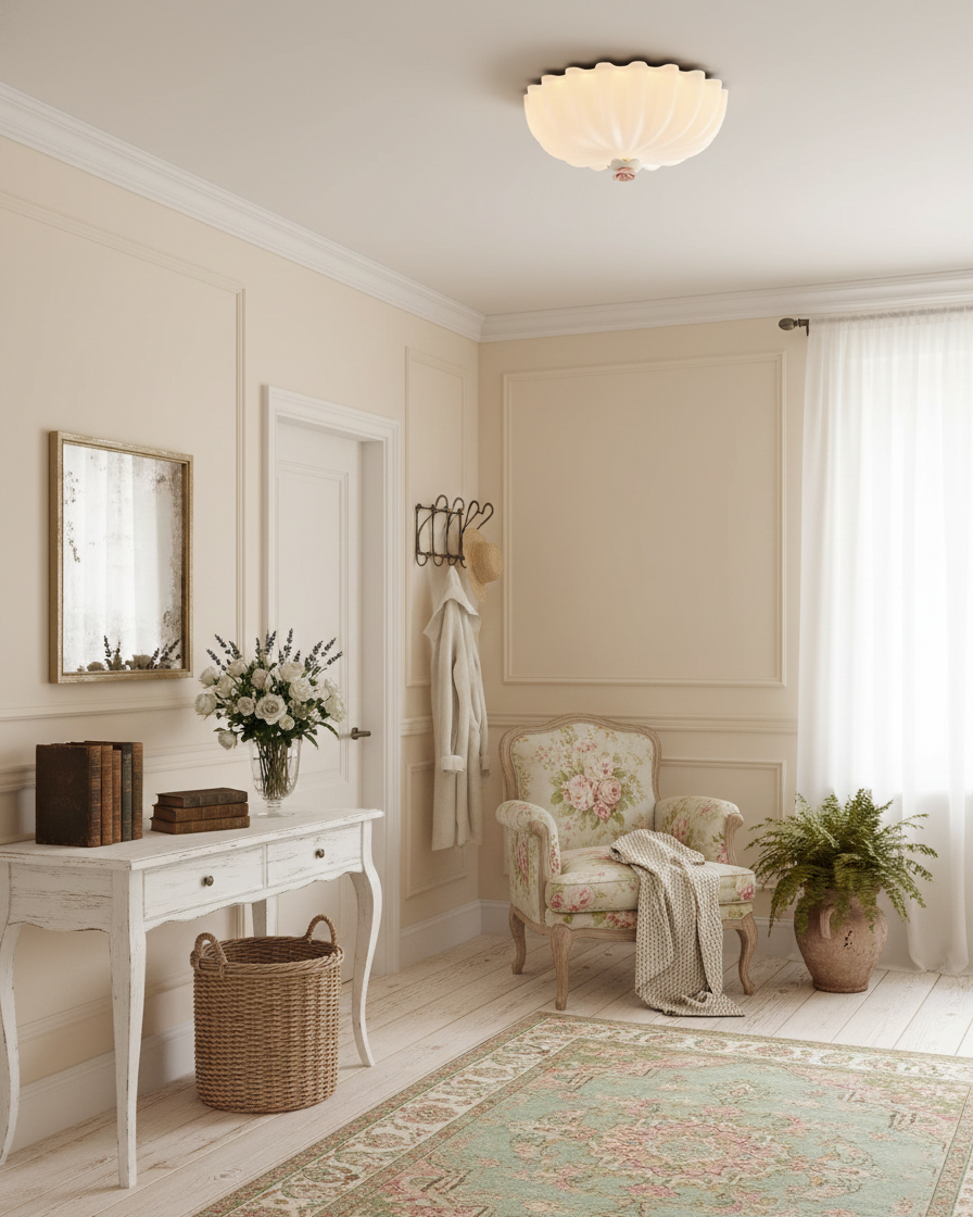 Belle Coquille Glass Ceiling Lamp — product view 4