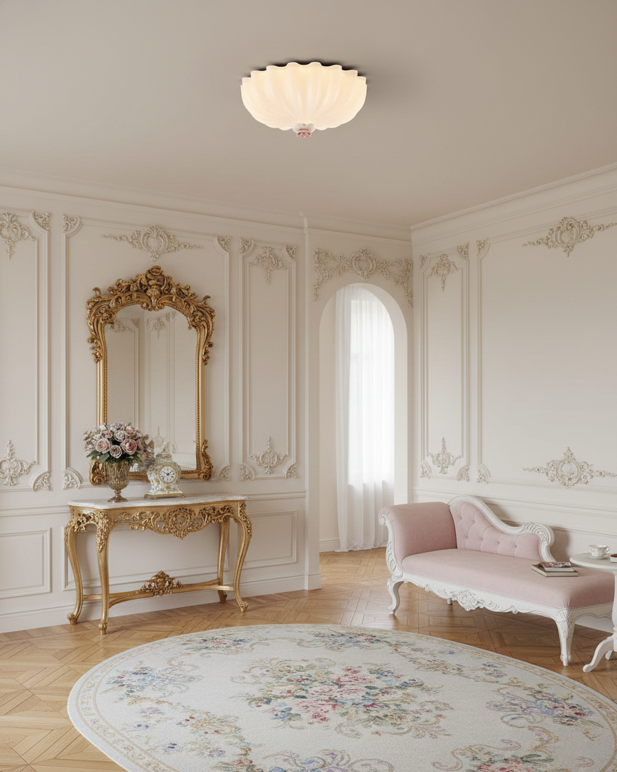 Belle Coquille Glass Ceiling Lamp — product view 6