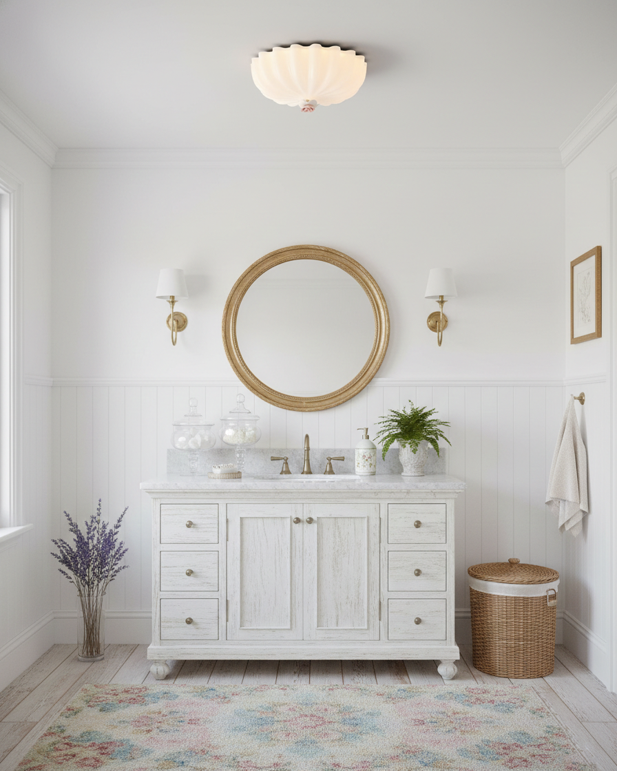 Belle Coquille Glass Ceiling Lamp — product view 7