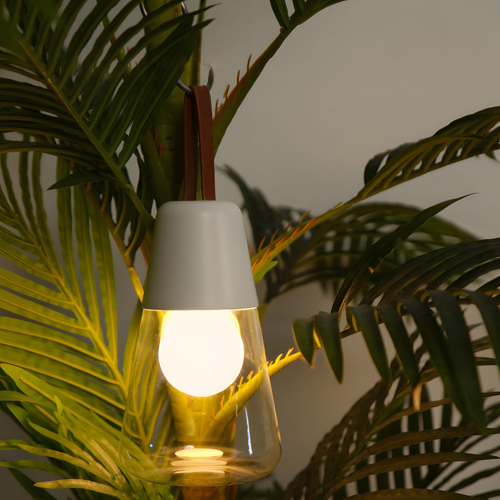 Oceana Portable Glass Table Lamp — product view 3
