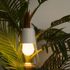 Oceana Portable Glass Table Lamp — product view 3