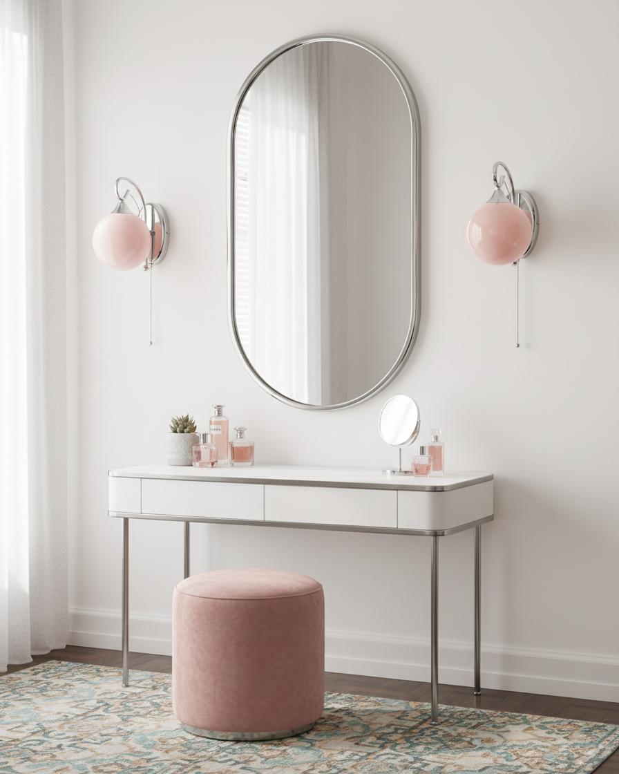 Mirelle Glo Glass Wall Lamp — product view 4