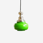 Jade Pulse Glass Pendant Lamp — product view 1
