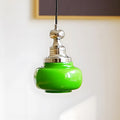 Jade Pulse Glass Pendant Lamp — product view 2