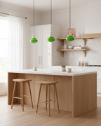 Jade Pulse Glass Pendant Lamp — product view 8