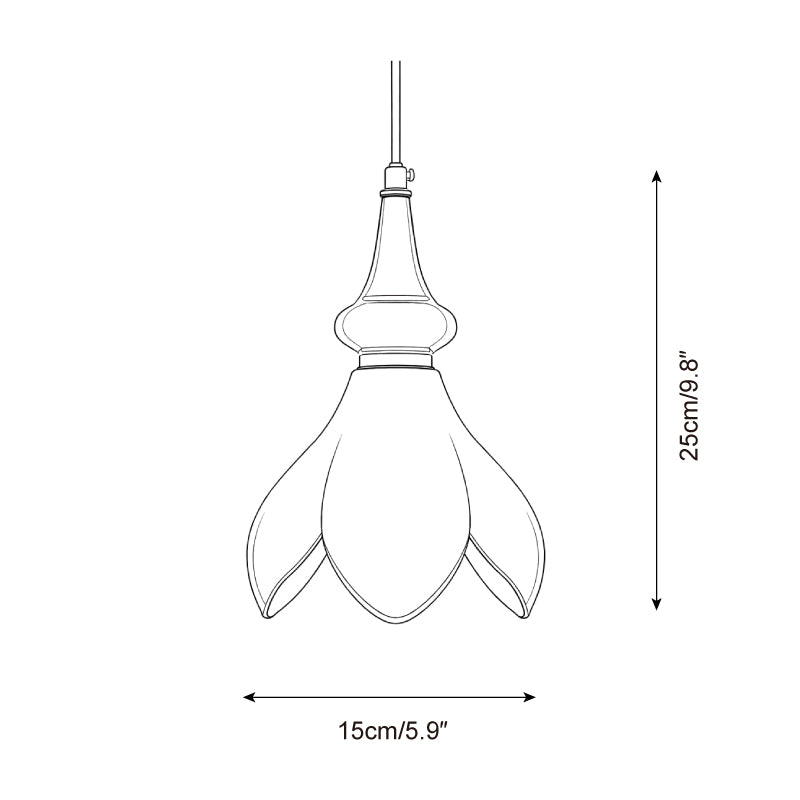 Saffron Glass Pendant Lamp — product detail 16