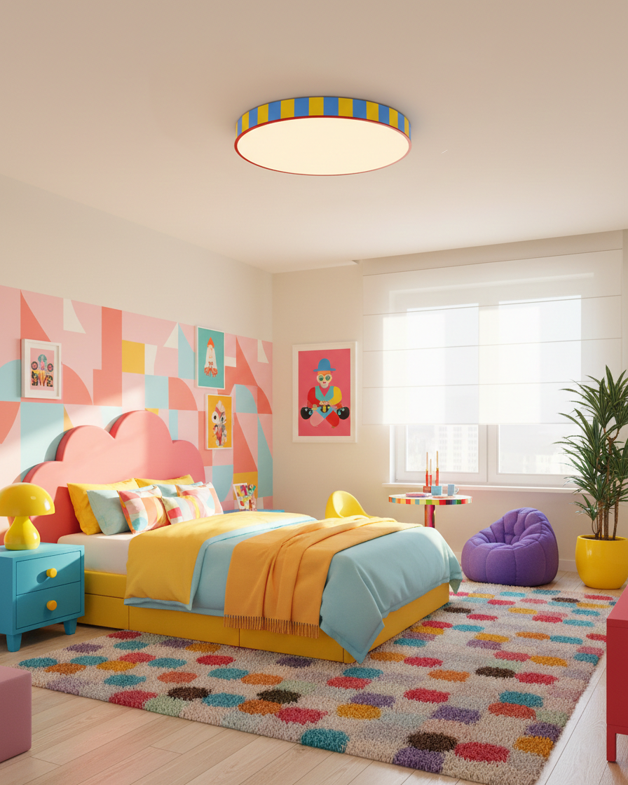 Modulo Stripe Ceiling Lamp — product view 5