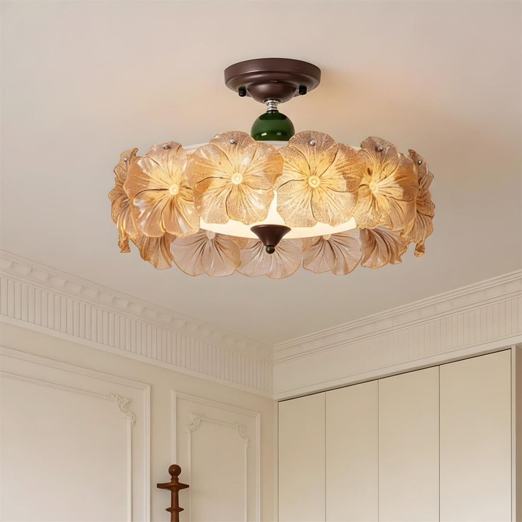 Coralia Glass Ceiling Lamp — product view 2