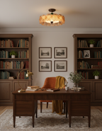 Coralia Glass Ceiling Lamp — product view 4