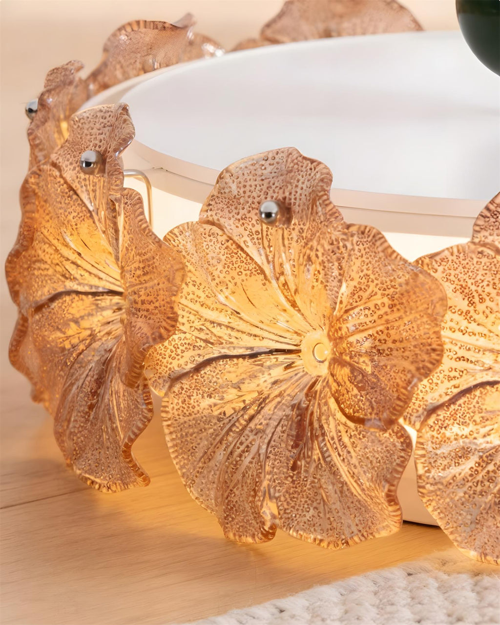 Coralia Glass Ceiling Lamp — product view 5