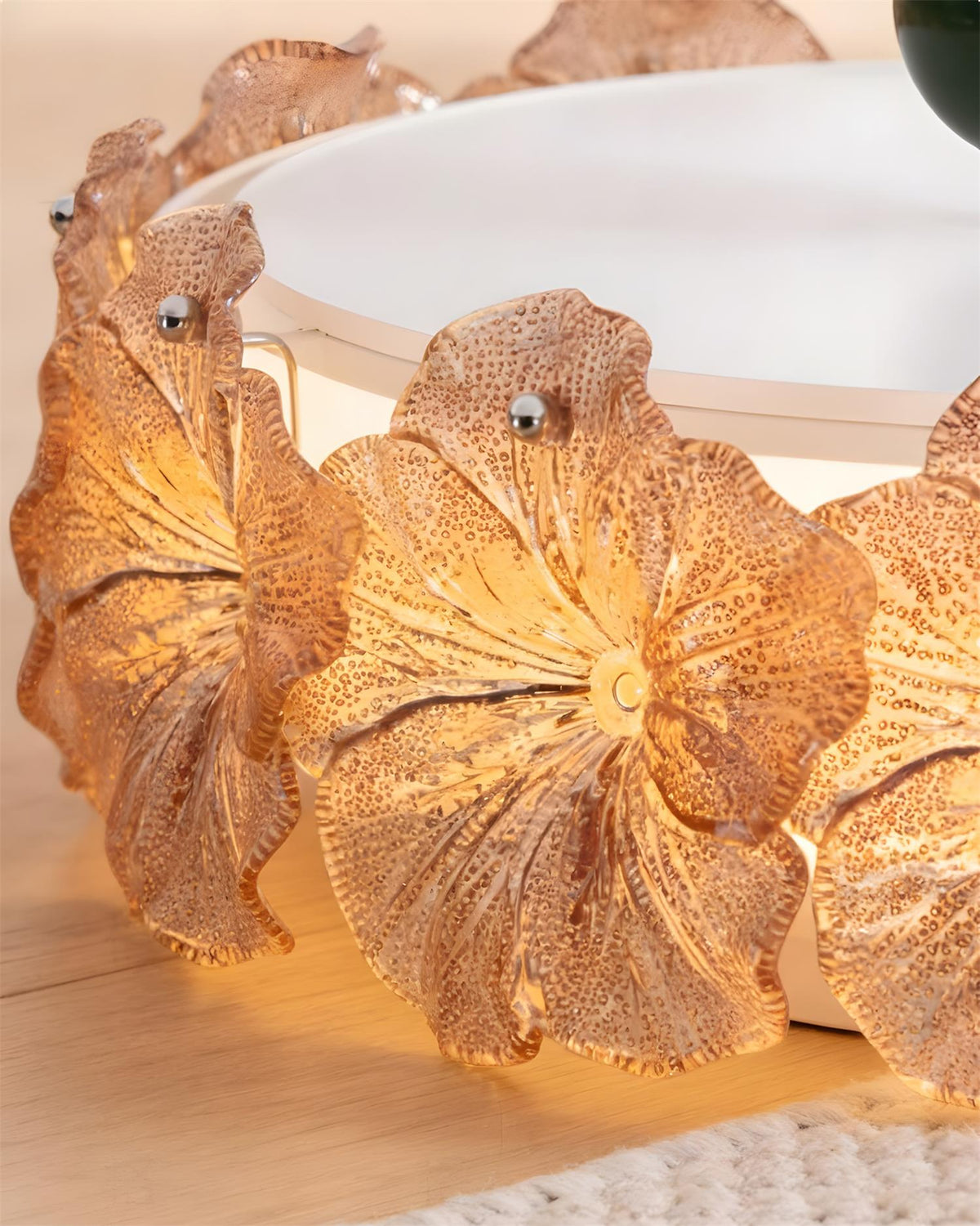 Coralia Glass Ceiling Lamp — product view 5