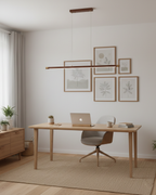 Karsen Wood Chandelier — product view 3