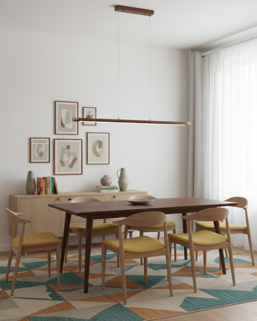 Karsen Wood Chandelier — product view 6