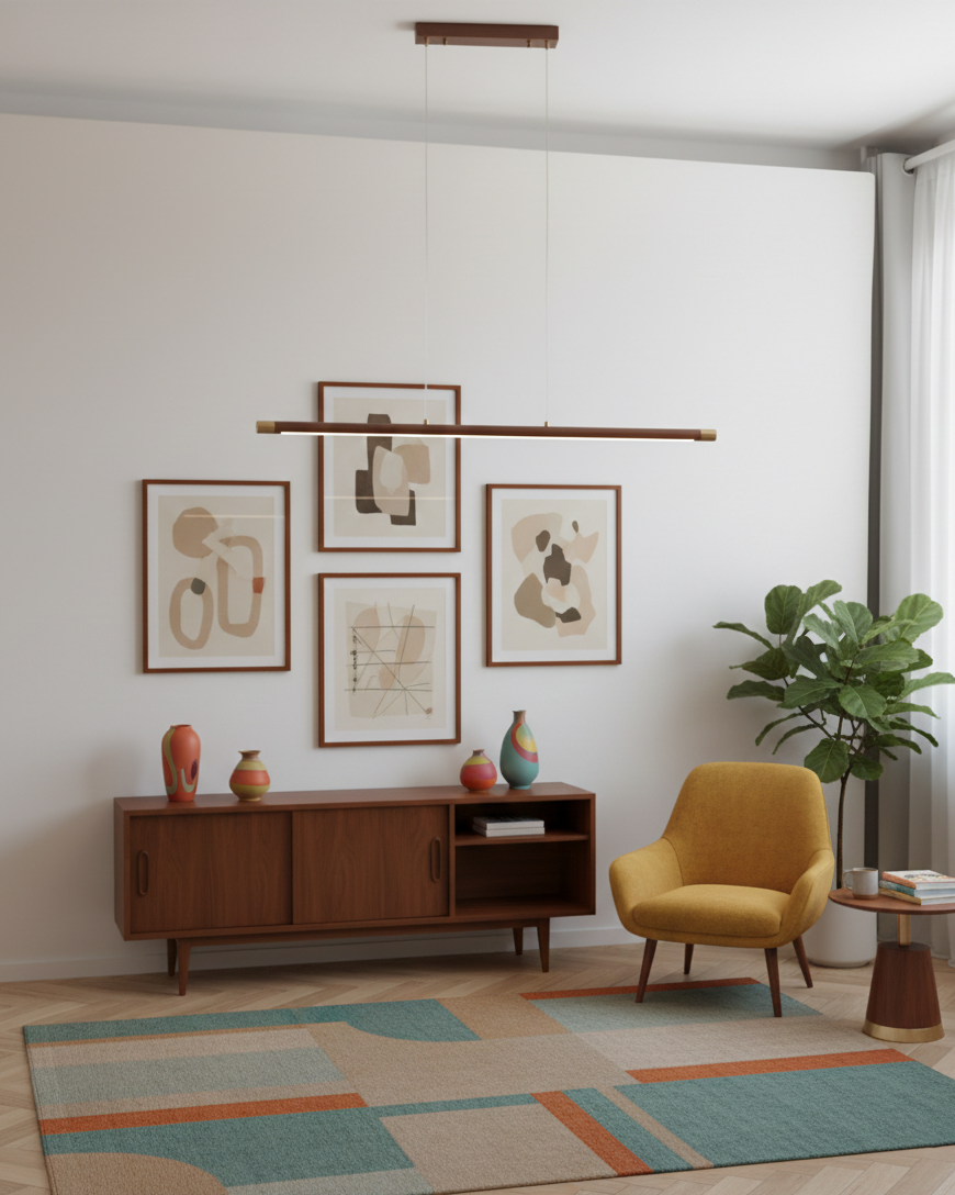 Karsen Wood Chandelier — product view 8
