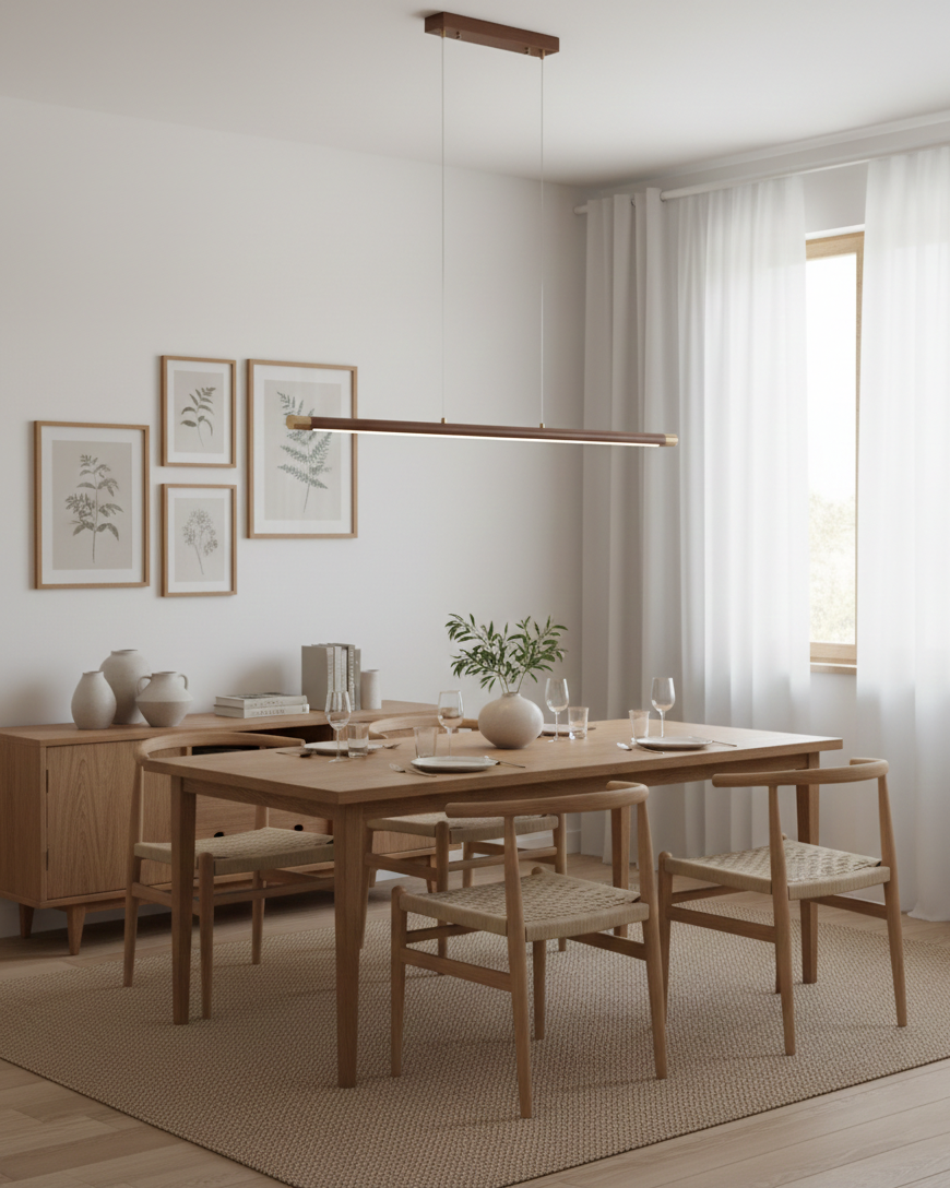 Karsen Wood Chandelier — product view 9