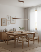 Karsen Wood Chandelier — product view 9