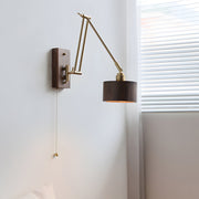 Gold & Walnut Color