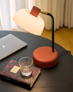 Milo Arc Glass Table Lamp — product view 3