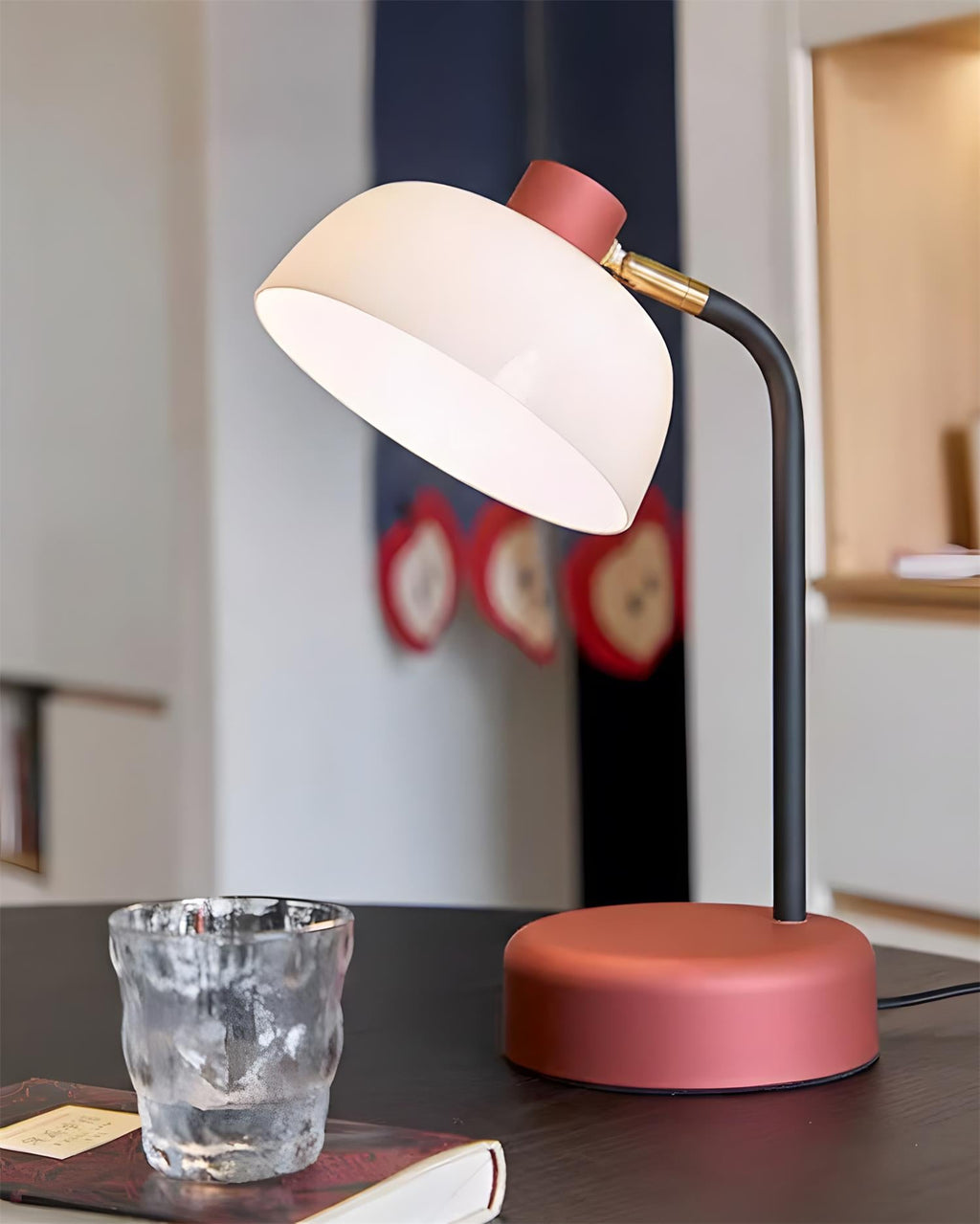 Milo Arc Glass Table Lamp — product view 10