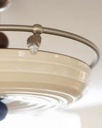 Belden Glass Ceiling Lamp — product view 9