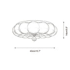 Hallowmere Glass Ceiling Lamp — product detail 10