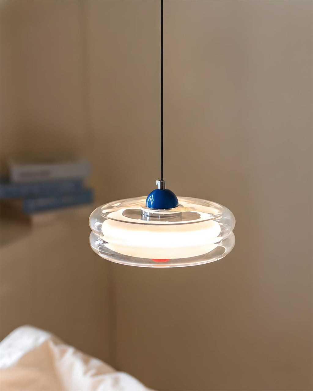 Rivolo Orbit Glass Pendant Lamp — product view 5