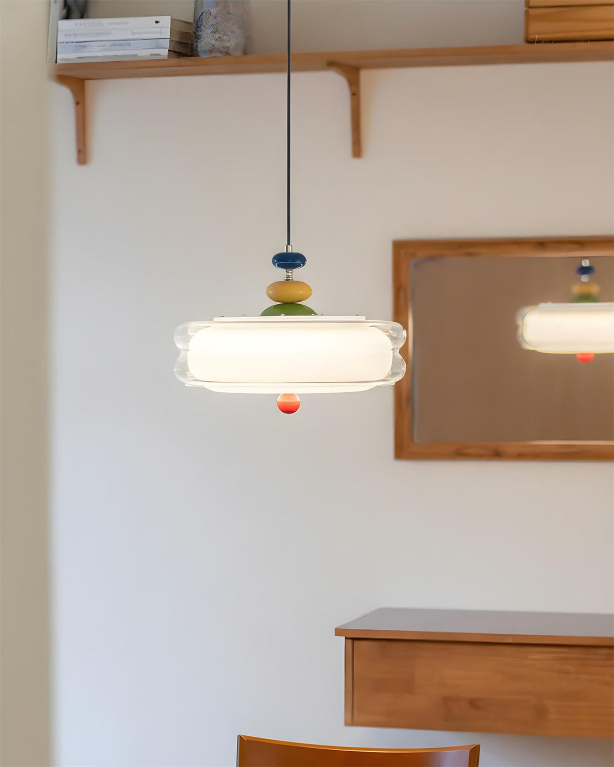 Rivolo Orbit Glass Pendant Lamp — product view 10