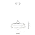 Rivolo Orbit Glass Pendant Lamp — product detail 14