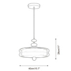 Rivolo Orbit Glass Pendant Lamp — product detail 15