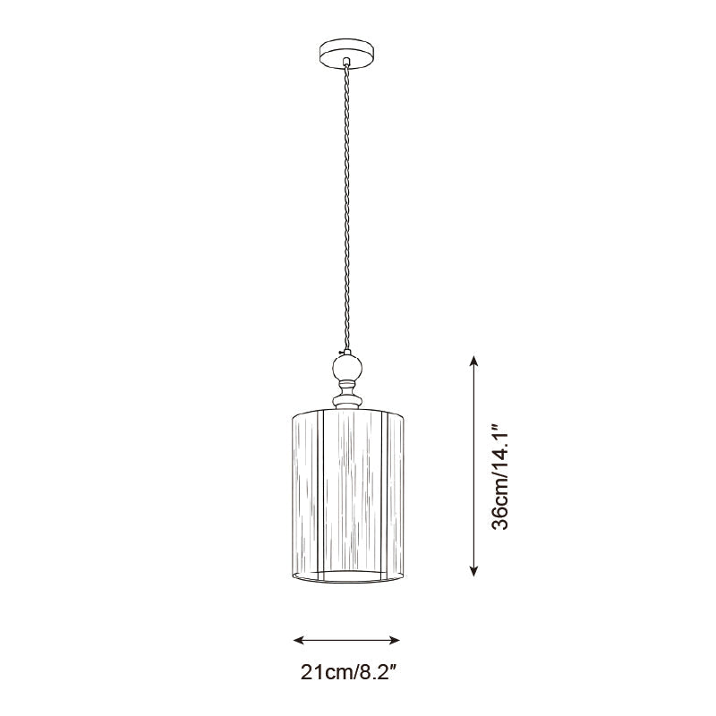 Verticalis Wood Pendant Lamp — product detail 19