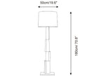 Elion Block Metal Floor Lamp — product detail 12