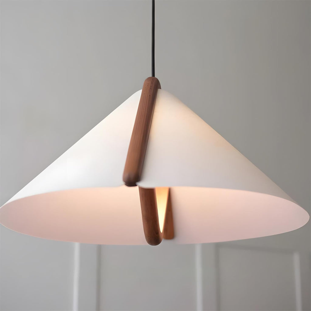 Mireon Arch Wood Pendant Lamp — product view 9