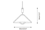 Mireon Arch Wood Pendant Lamp — product detail 11