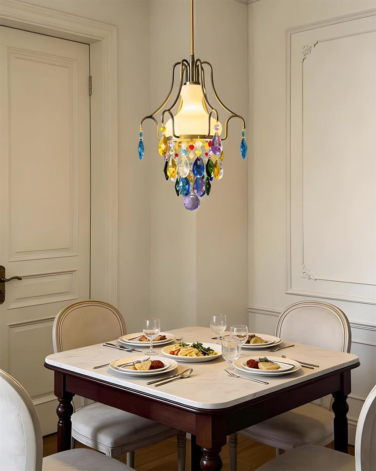 Caldira Drop Glass Pendant Lamp — product view 3