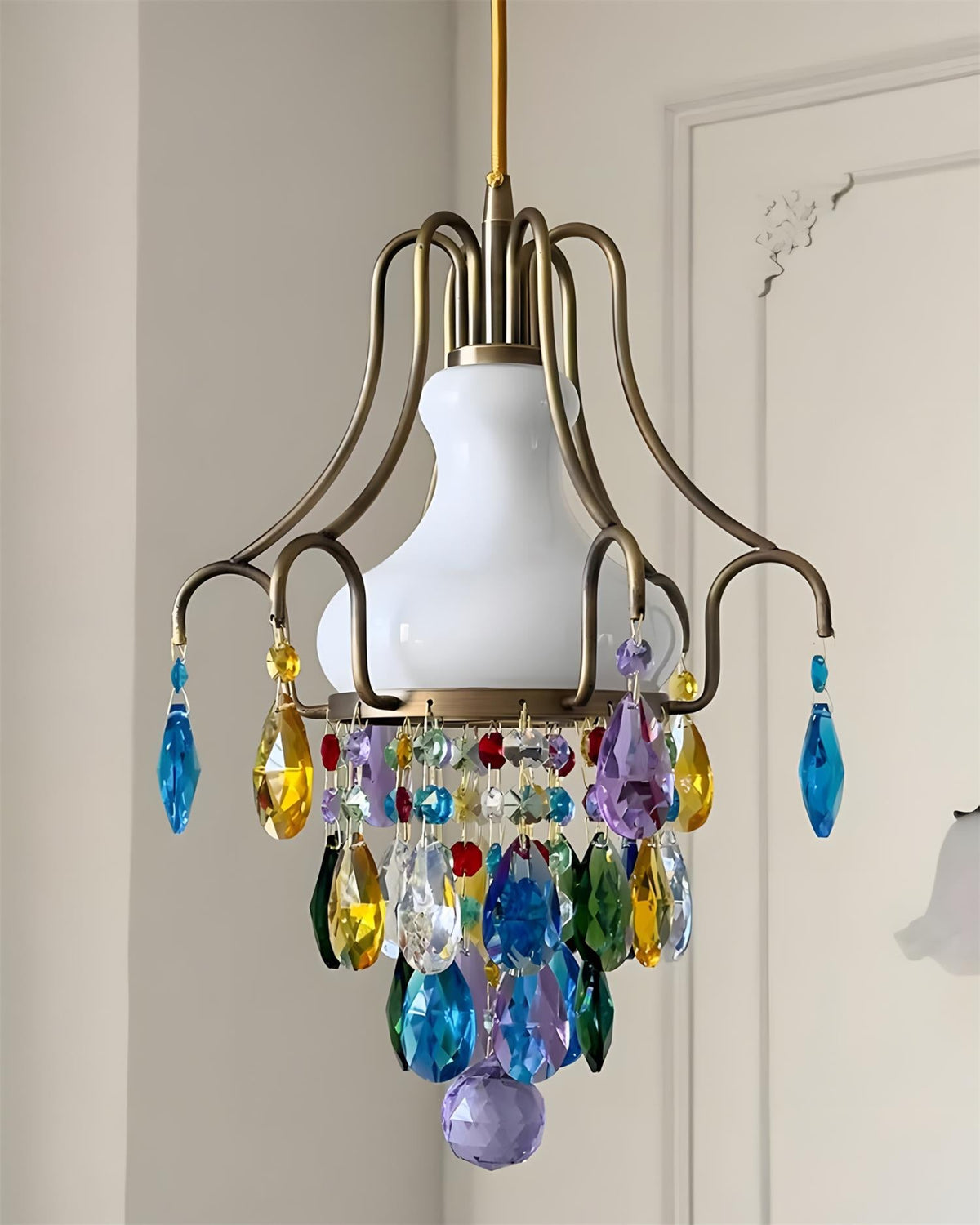 Caldira Drop Glass Pendant Lamp — product view 9