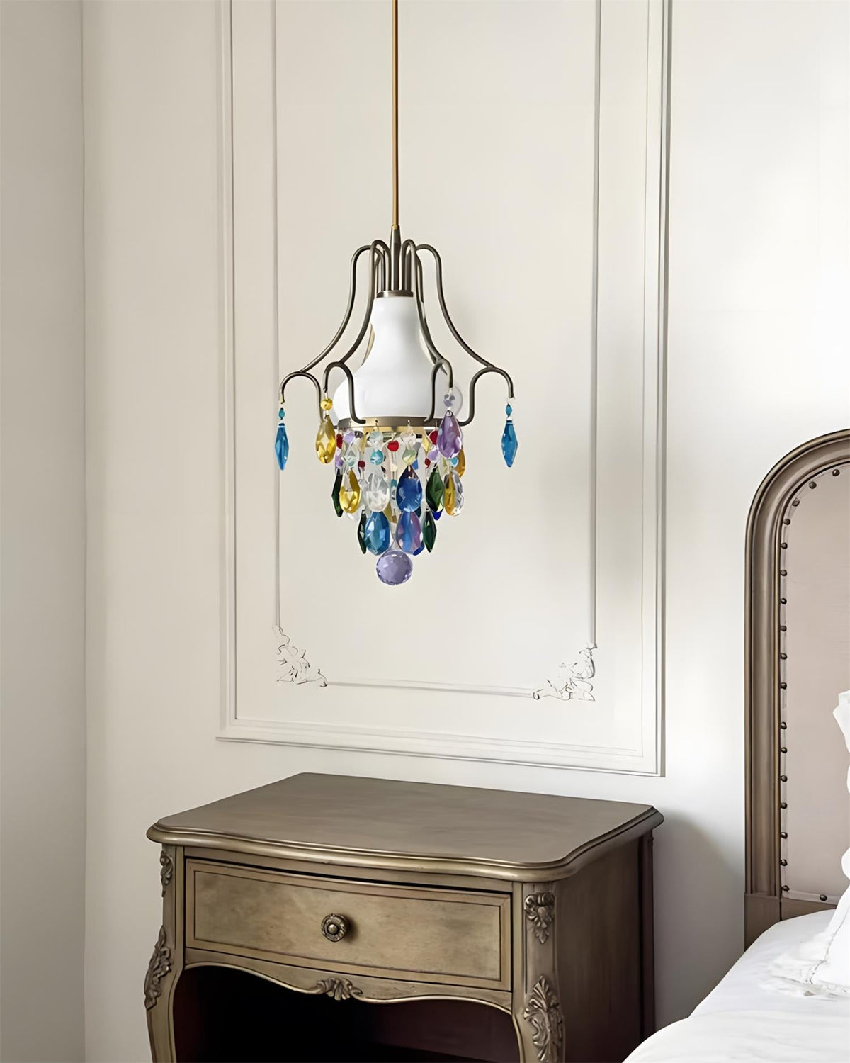 Caldira Drop Glass Pendant Lamp — product view 12