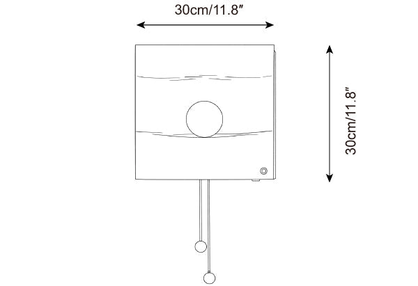 Nerelle Ember Metal Wall Lamp — product detail 19