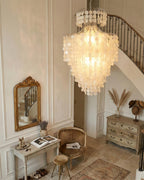 Tirenza Shell Metal Chandelier — product view 2