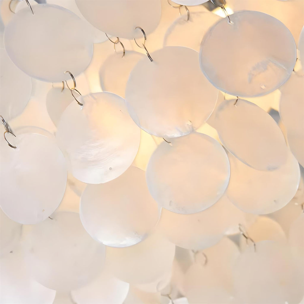 Tirenza Shell Metal Chandelier — product view 11