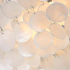 Tirenza Shell Metal Chandelier — product view 11
