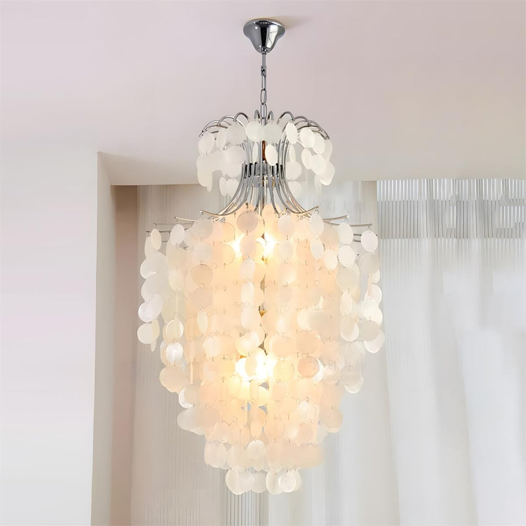 Tirenza Shell Metal Chandelier — product view 15