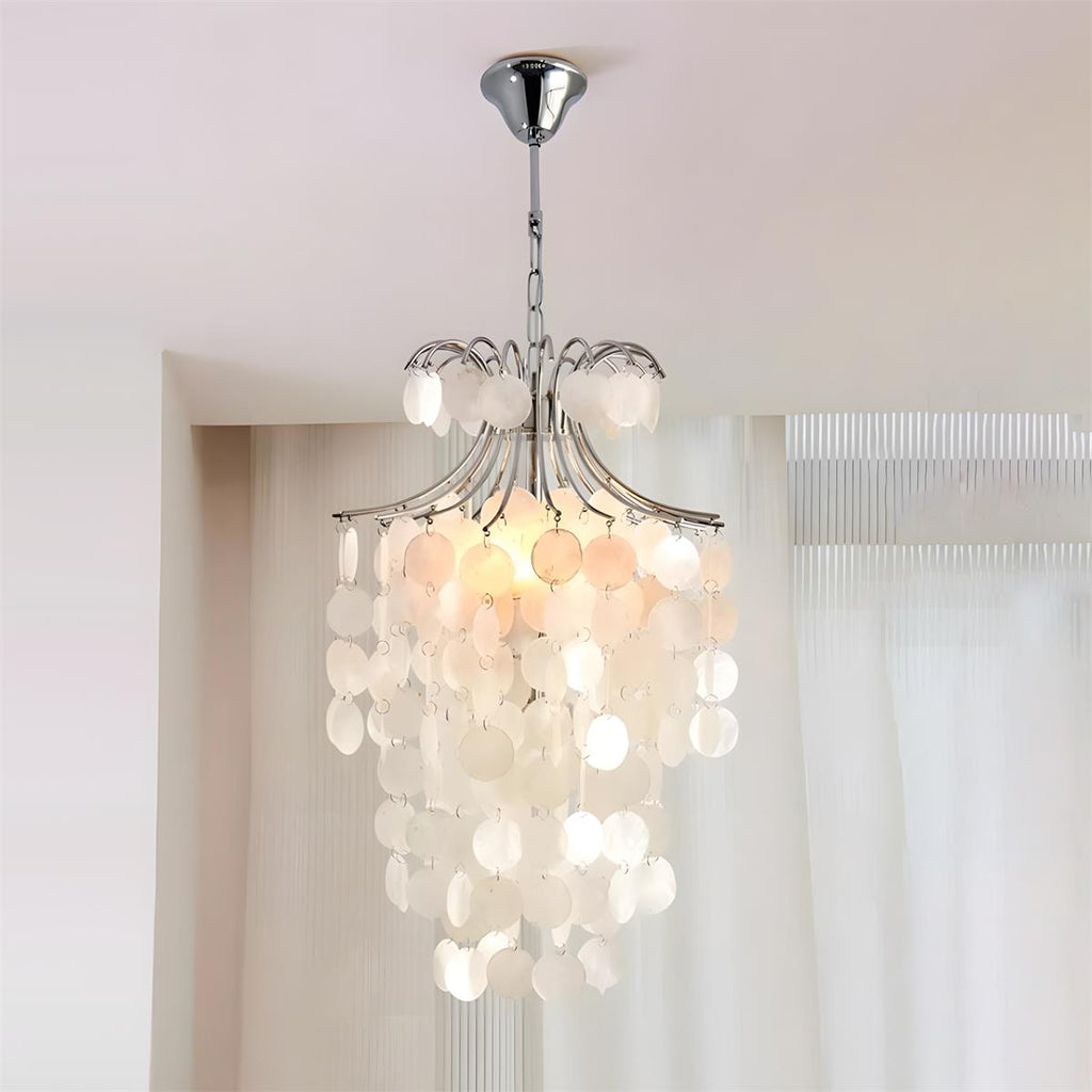 Tirenza Shell Metal Chandelier — product view 16