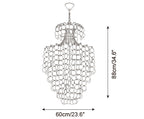 Tirenza Shell Metal Chandelier — product detail 20