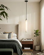 Calder Alabaster Tube Pendant Lamp — product view 4